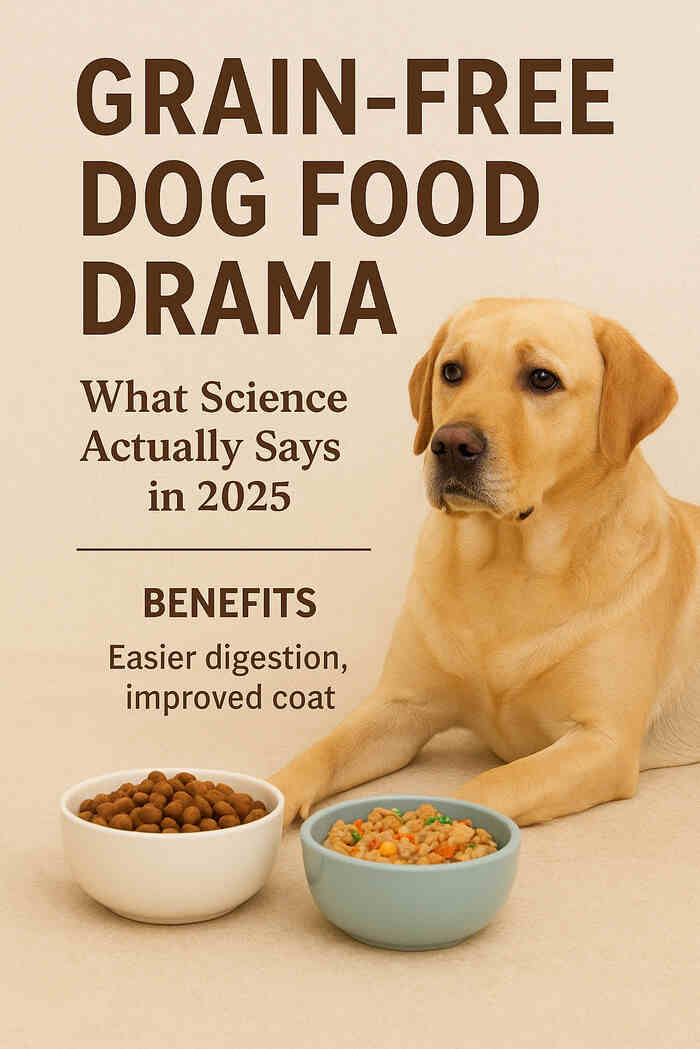 Grain-Free Dog Food Drama: What Science Actually Says in 2025