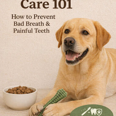 Dog Dental Care 101: How to Prevent Bad Breath and Painful Teeth